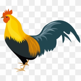 Clip Royalty Free Library Rooster Chicken Clip Art - Transparent Background Rooster Clipart, HD Png Download - chicken clipart png