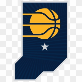 Indiana Pacers Logo Png, Transparent Png - basketball icon png