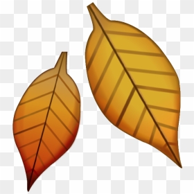 Download Fallen Image In - Leaf Emoji Png, Transparent Png - pile of leaves png