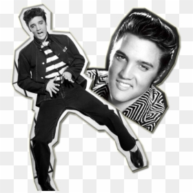 Elvis Presley, HD Png Download - the rock face png
