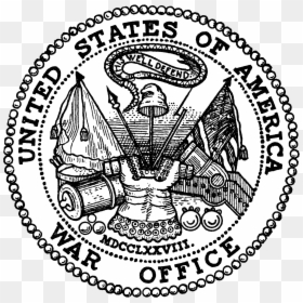 Department Of War Logo, HD Png Download - us army seal png