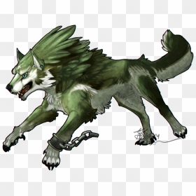 Wolf Link Twilight Princess Png, Transparent Png - wolf link png