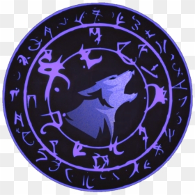 Skyrim Runes, HD Png Download - wolf link png