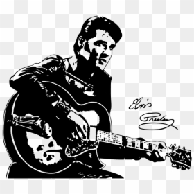 Elvis Presley Vinyl Clock, HD Png Download - elvis presley signature png