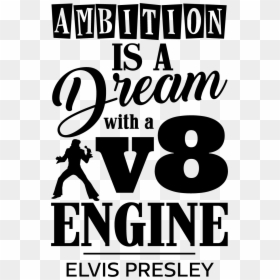 Elvis Presley Dream Living Room Wall Decor - Poster, HD Png Download - elvis presley signature png