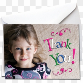 Girl, HD Png Download - thank you card png