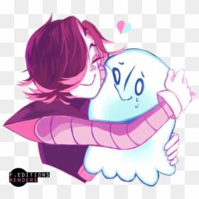 Undertale Napstablook And Mettaton, HD Png Download - undertale mettaton png