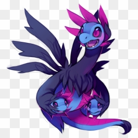 Hydreigon Cute, HD Png Download - hydreigon png