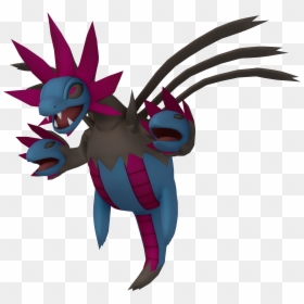 Hydreigon 3d, HD Png Download - hydreigon png