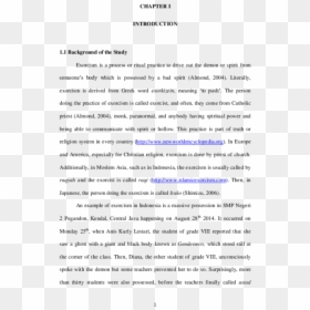 Document, HD Png Download - exorcist png