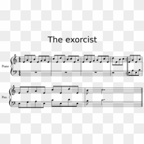 Haggard Awaking The Centuries Piano Sheet, HD Png Download - exorcist png