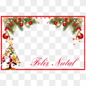 Natal Png - Moldura De Natal Redondo, png, transparent png