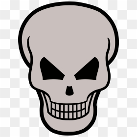 Skull And Crossbones Printable, HD Png Download - evil skull and crossbones png