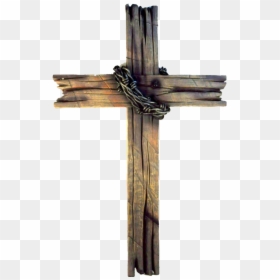 Wooden Cross Transparent Background, HD Png Download - rugged cross png