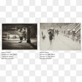 Martin Lewis Yorkville Night, HD Png Download - black vignette png