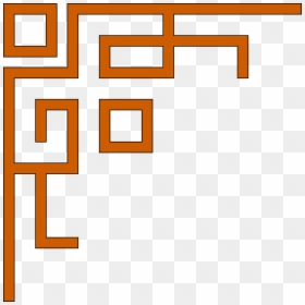 Chinese Border Clip Art, HD Png Download - greek pattern png
