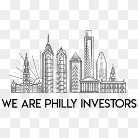 Skyline, HD Png Download - philadelphia skyline png