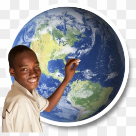 Planet Earth No Background, HD Png Download - globe emoji png