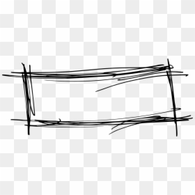 Black Scribble Line Transparent Background, HD Png Download - crayon scribble png