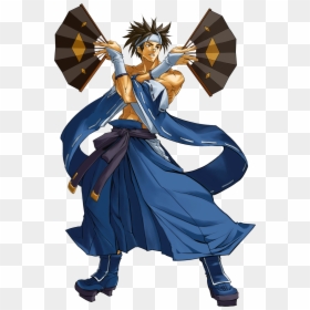 Guilty Gear Anji Mito, HD Png Download - sol badguy png