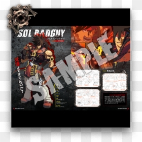Guilty Gear Xrd Revelator Artbook, HD Png Download - sol badguy png