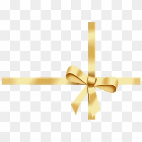 Lazo Regalo Dorado Png , Png Download - Liston De Regalo Dorado Png, Transparent Png - lazo png