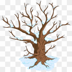 Old Tree Spirit Snow Menu - Tree And The Simpsons, HD Png Download - old tree png