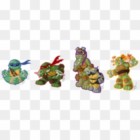 Nickelodeon Teenage Mutant Ninja Turtles Leonardo For - Teenage Mutant Ninja Turtles Chibi, HD Png Download - teenage mutant ninja turtles png