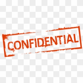 Confidential Stamp Png - Transparent Confidential Stamp, Png Download - confidential png