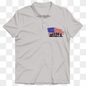 Load Image Into Gallery Viewer, Torn Flag Soldiers - Polo Shirt, HD Png Download - soldiers png