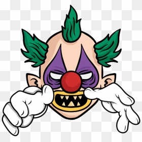 Gambar Animasi Badut, HD Png Download - evil clown png