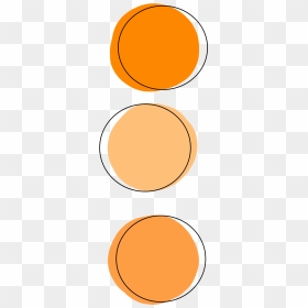 #aesthetic #circle #circles #colors #orange, HD Png Download - orange circle png
