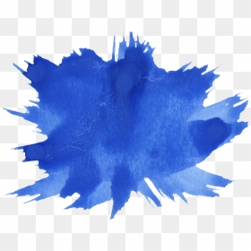 Transparent Colour Brush Png, Png Download - blue paint stroke png
