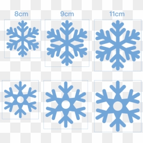 Imagen De Producto - Snow Flakes Falling Outline, HD Png Download - copo de nieve png