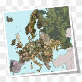 European Camouflage, HD Png Download - camouflage png