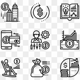 Shopping Icon Pack Png, Transparent Png - money vector png