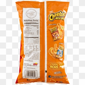 Cheetos Crunchy Cheese Flavored Snacks Party Size, - Calories In Family Bag Of Cheetos, HD Png Download - hot cheetos png
