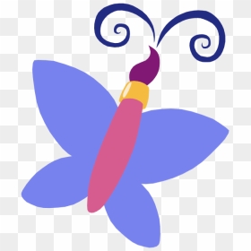 Paint Brush Clipart Cutie Mark - My Little Pony Paint Cutie Mark, HD Png Download - paintbrush clipart png
