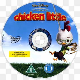 Chicken Little Dvd Disc, HD Png Download - chicken little png