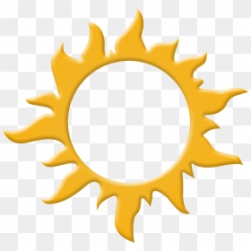Abstract Sun Shape Svg Transparent - Cartoon Sun Transparent Background, HD Png Download - abstract shape png