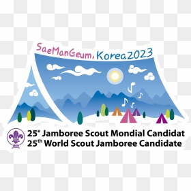 Korea 2023 Candidate To 25th World Scout Jamboree - South Korea Jamboree 2023, HD Png Download - scout png
