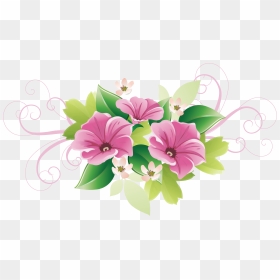 Decorations Clipart Flower Decoration - Flower Decorations Png, Transparent Png - flower design png