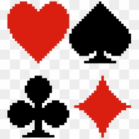 Cross Stitch Card Suits, HD Png Download - card suits png
