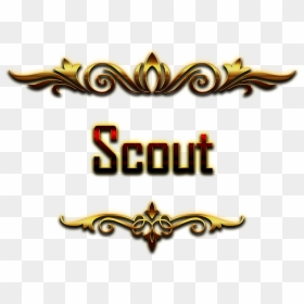 Scout Decorative Name Png - Asiya Name, Transparent Png - scout png