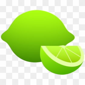Key Lime Pie Slice Clipart - Lime Clipart, HD Png Download - lime slice png