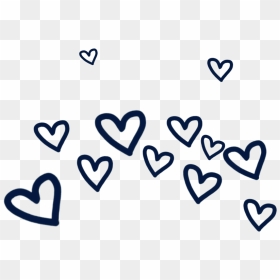 Hearts Crown Png - Overlay Heart Crown Png, Transparent Png - falling hearts png