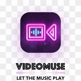 Videomuse Icon And Wordmark@2x - Göteborgsvarvet, HD Png Download - play video png