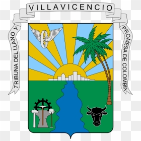 Escudo De Villavicencio Png, Transparent Png - bandera de colombia png