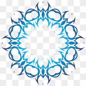 Abstract Tribal Design Element - Circle, HD Png Download - abstract shape png