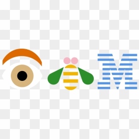 Transparent Ibm Png - Ibm Logo Eye Bee M, Png Download - ibm png